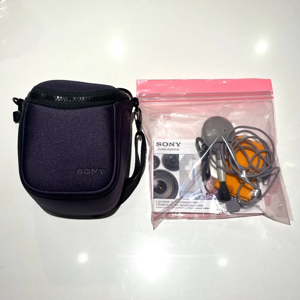 Sony Nex-5N Black and Silver Digital Camera with Accessories